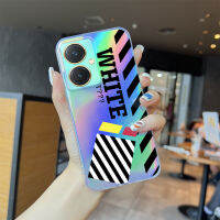 เคสโทรศัพท์พร้อมสำหรับ Vivo Y27เคสโทรศัพท์รูปการ์ตูนหรูหราเคสโทรศัพท์ขอบบางเฉียบ TPU นุ่มเฉียบโปร่งใสเคสกันกระแทกมีสีสันสดใสในตัวฝาครอบปลอกบัตรเลเซอร์