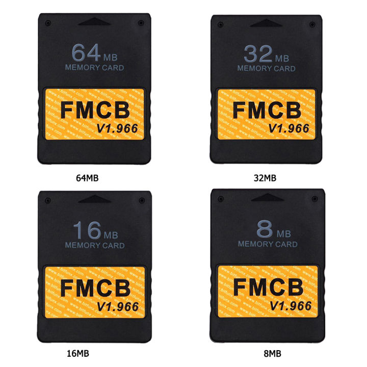 ฟรี-v1-966-mcboot-8mb-16mb-32mb-64เมมโมรี่การ์ดสำหรับ-son-y-ps2ตัวป้องกัน-fmcb