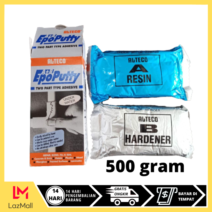 ORIGINAL Lem Epo Putty ALTECO Lem Porting 500gr 500 Gram Lem Epoxy ...