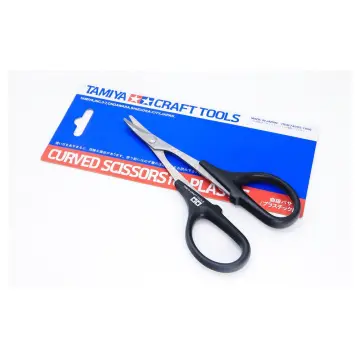 Tamiya Curved Scissors for Plastic Body Shell 74005