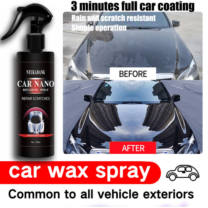 Nano Ceramic Car Coating Hydrophobic Spray Waterless Car Wash