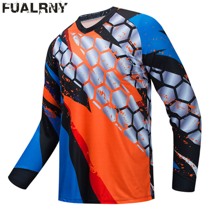 ร้อน2023วิบากเสื้อดาวน์ฮิลล์ย์-mtb-เสื้อยืดจักรยานขี่จักรยานจักรยานรถจักรยานยนต์ย์จักรยานเสือภูเขาเสื้อผ้าตกปลาย์