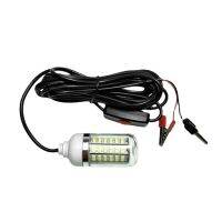 -【=】12V ตกปลาล่อปลาไฟ RV อบอุ่นสีขาวแสงสีน้ำเงินเก็บปลาไฟ LED สำหรับเรือประมง