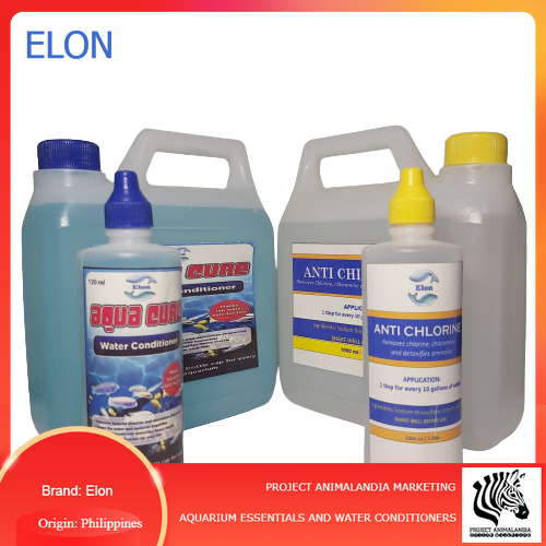 Elon Aqua Cure Water Conditioner & AntiChlorine for Aquarium and