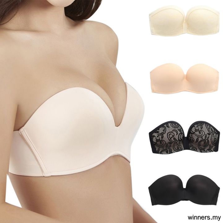 Buy Women's Styli Strapless Non-Wired Push-up Bra with