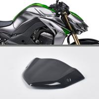 Us ✓ กระจกหน้ารถยนต์กระบังแสงกระจกหน้ารถจักรยานยนต์สำหรับ Kawasaki Z1000 2014 2015 2016 2017