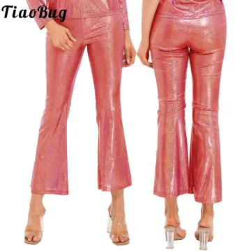 Shop Retro 70s Costume Women Glitter Pants with great discounts and prices  online - Jan 2024