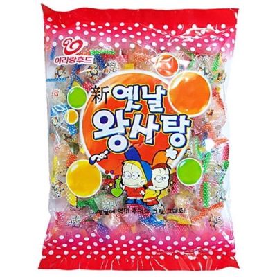 ลูกอมโบราณเกาหลี เคลือบเกล็ดน้ำตาล arirang old big candy 750g