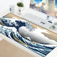 900x400mm Great Wave Off Art Large Size Mouse Pad XXL Natural Rubber PC Computer Gaming Mousepad Locking Edge Desk Mat for CS GO