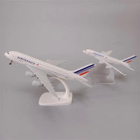 KK16cm 20ซม. โลหะ Air France AirFrance AIRBUS 380 A380 Airlines เครื่องบินรุ่น Diecast Air เครื่องบินรุ่นเครื่องบิน W Wheelsq11