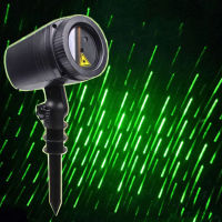 ฝนดาวตกกลางแจ้ง Led Projector Lamp Christmas Projector Light Holiday Party Tree Lawn Landscape Decor