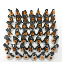 【CC】❧✽  Decorating 48Pcs/set steel Icing Piping Nozzles Pastry Tips Set Baking Tools Accessories