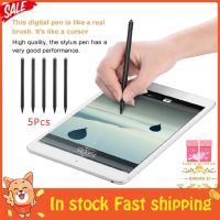 ปากกา Stylus ปากกา Stylus สำหรับวาดภาพ 5 ชิ้น 5201945◎☾¤