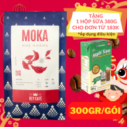 300gr Cà phê rang bơ Moka Nhẹ Nhàng - Pha Phin