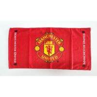 DFE ผ้าเช็ดมือ ผ้าเช็ดผมลายลิขสิทธิ์ขนาด16×32นิ้ว Manchester United ผ้าขนหนู  ผ้าเอนกประสงค์