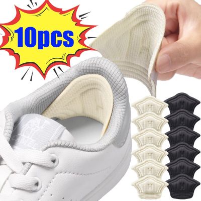10pcs Insoles Patch Heel Pad for Sport Shoes Adjustable Size Antiwear Feet Pad Cushion Insert Insole Heel Protector Back Sticker Shoes Accessories