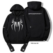 Áo khoác Hoodie, bao tay Spider Man