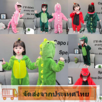 ชุดนอนเด็ก Jumpsuit ขนแกะ Thicken Dinosaur Hack Clothes ชายและหญิง Baby Crawler เสื้อผ้าฤดูใบไม้ร่วงและฤดูหนาวเด็ก Home Clothes