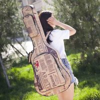 Genuine High-end Original Folk music 36/38/39/40/41 inch thickened wooden guitar bag waterproof piano backpack shoulder personalized camouflage set bag