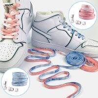 New Magnetic Lock Shoelaces Tie Dyed Elastic No Tie Shoe Laces Sneakers Shoelace Kids Adult Lazy Laces One Size Fits All Shoes