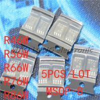 วงจรรวมจัดเก็บ R46W 5ชิ้น/ล็อต MSOP-8 R76W R86W R46 R56 R66 R76 R86 SMD ใหม่มีในสต็อกดั้งเดิมคุณภาพ100%