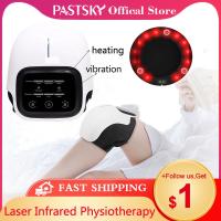 ❡ PASTSKY IR Heating Knee Massager Vibration Laser Physiotherapy Equipment Pressotherapy Air Compression Pad for Joint Pain Relief