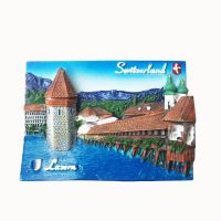 Switzerland Travelling Fridge Stickers Jungfrau Lake Lucerne Tourism Souvenirs Fridge Magnets Home Decor Wedding Gifts Wall Stickers Decals