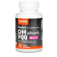 Jarrow Formulas, Ubiquinol QH-Absorb + PQQ 30 Softgels