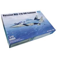 ผู้เป่าแตร01680 1/72รัสเซีย MiG-31B/BM Foxhound โมเดล