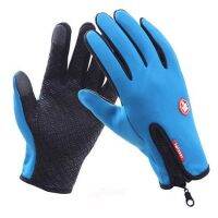 （AT） Touch Screen GlovesWarm Fleece Gloves Men And Women Riding OutdoorAnti Skiing MountaineeringMotorcycle