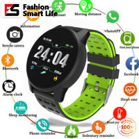 นาฬิกากีฬา Smartwatch IP67กันน้ำเครื่องวัดชีพจรสายรัดข้อมือสายรัดข้อมือฟิตเนสความดันโลหิต