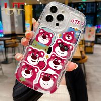 เคสซิลิโคนปกป้องกล้อง A1K A12S A12E A3S OPPO A54 A7 A5S A33 A53 A74 A92 2020 A52การ์ตูนมีสไตล์เจ็ดวินนี่สตรอเบอร์รี่หมีและสบู่เคสนิ่มใส่โทรศัพท์ A5ปกป้องกล้องหลัง