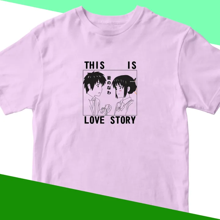 ANIME SHIRT YOUR NAME Lazada PH