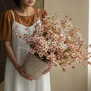 Artificial Fake Baby's Breath Gypsophila Silk Flowers Bouquet Home Wedding  Decor 