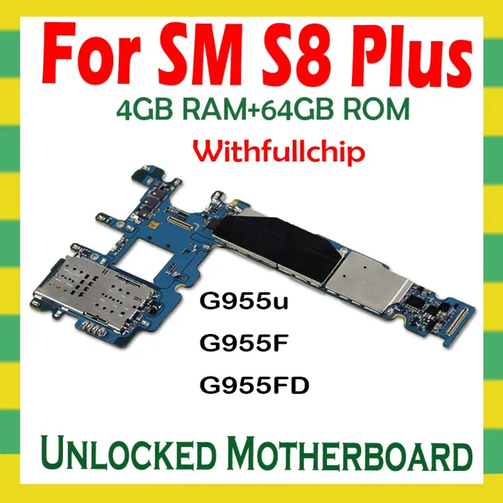 Original Mainboard For Samsung Galaxy S8 Plus G955F G955FD G955U