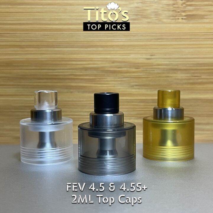 Flash e vapor 4.5s+ Steam Tuners style 2ML Top Cap Flashevapor FEV