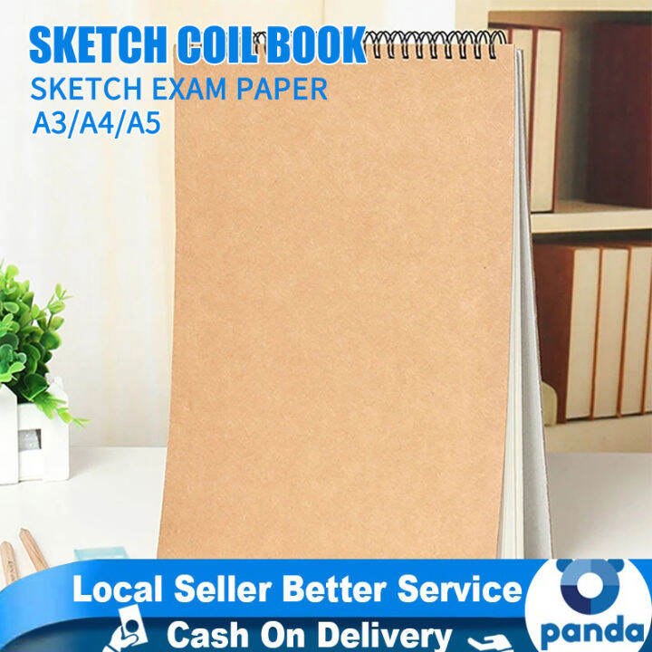 A4 LooseLeaf Sketch Book Picture Book Art Student Watercolor 4K