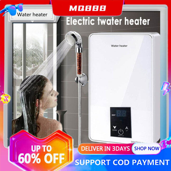 【Free Delivery】Speed Heat 6000W Electric Water Heater Bathroom ...