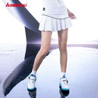 original 2023 New Fashion version Kawasaki Kawasaki badminton short skirt womens casual sports anti-exposure skirt running skirt quick-drying tennis skirt