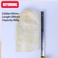 3 PCS Sausage Casing Sausage Stuffer Width 134mm Diameter 85mm Length 200mm Salsam Packing Home DIY Big Ham Sausage Shell Cover