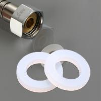 20pcs 1/2 quot; 3/4 quot; 1 quot; Silicon Rubber Flat Gasket O-Ring Seal Washer Ring Plumbing Faucet Washer Sealing Ring