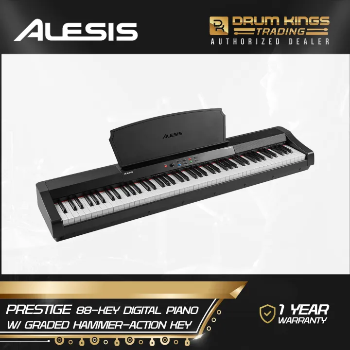 Alesis Prestige 88Key Digital Piano with Graded HammerAction Keys