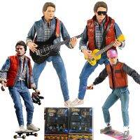 Baru Kembali Ke Masa Depan Bagian II NECA 1985 Gitar Marty Mcfly Audisi Figur Si Dekorasi Mainan Untuk Hadiah