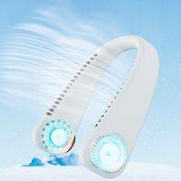 tdfj Starface Neck USB Rechargeable FAN MINI Electric Ventilador Silent Neckband Wearable Cooling for