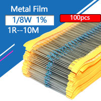 【2023 Earth 100pcs 18W 16W Metal Resistor 3R3 3R6 3R9 33R 330R 3K33 K6 3K9 3.6 3.9 33 39 330 360 390 R K M Ohm 1 0.125W