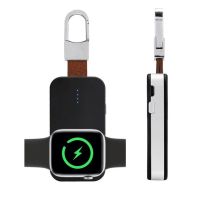 ◙◎✺ QI Wireless Charger for Apple Watch Band 42mm/38mm Portable KeyChain External Battery Pack Power Bank IWatch 4 3 5 Se 6