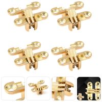 4 Pcs Hinge Hinges Corner Cabinet Self-Supporting Desktop Bracket Cupboard Bed Leg Zinc Alloy Fold Furniture