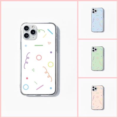 【 Korean Phone Case 】 Candy Pop Clear Case Made in Korea ArtiSquare Compatible for Apple iPhone Samsung Galaxy
