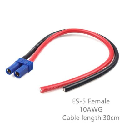 【☊HOT☊】 anlei3 1Pcs Mr30u/90 Xt60 Mr30 Xt30u Xt60h Xt90 Xt60pw Xt60u Ec-5ชายหญิงรุ่นเครื่องบิน Esc ปลั๊กอะแดปเตอร์สายเคเบิล Current