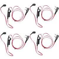 2 Pin Noodle Style Earbud Headphone K Plug Earpiece Headset For Baofeng Uv5R Bf-888S Uv5R Radio